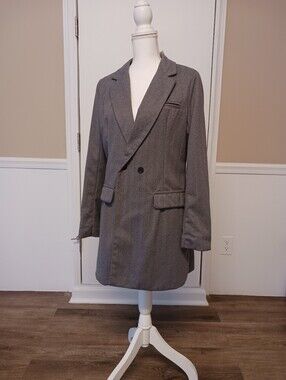 NWT NXH Womens Gray Blazer Size M